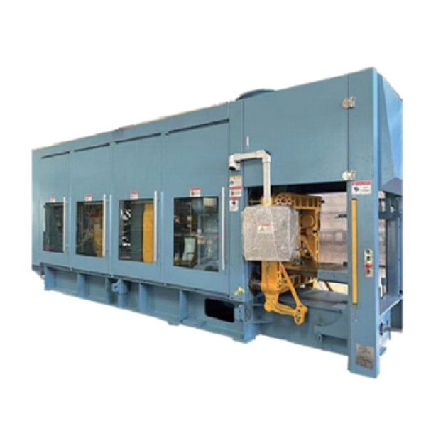 Vertical sand blasting machine