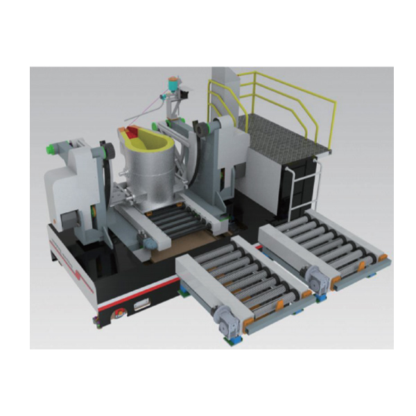 Box line pouring machine