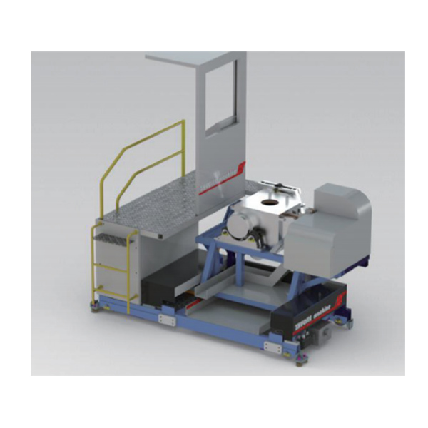Vertical line pouring machine