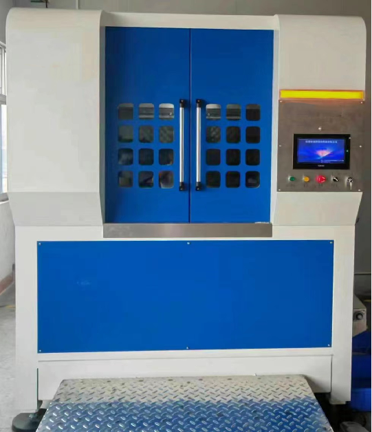 Sprue cutting machine